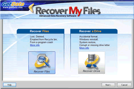 Recover My Files Professional